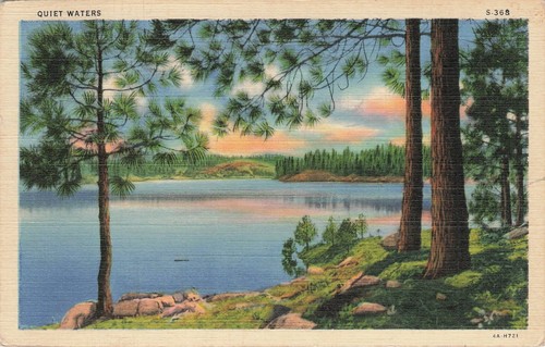 Vintage quiet waters wisconsin - vintage,