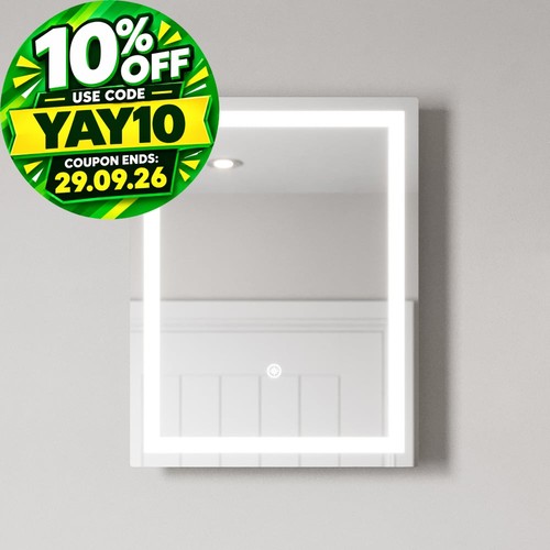 390 500mm bathroom mirror - 500mm,