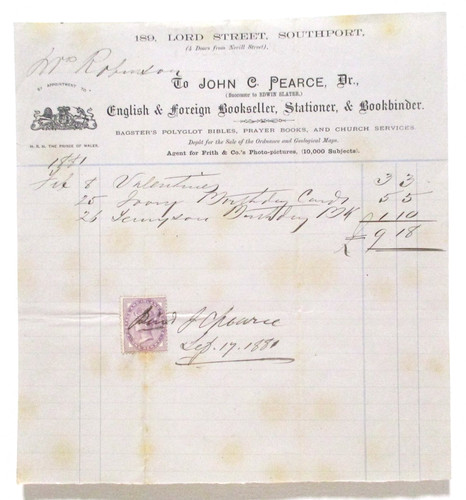 1881 john pearce - c, dr