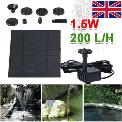 Solar panel powered water - panel,