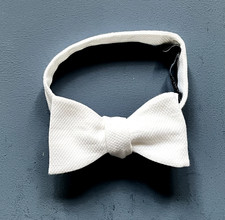 Gieves & Hawkes Bow Tie White
