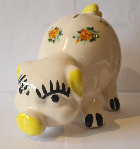 Vintage ceramic piggy bank - piggy,