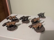 MESBG Lord Of The Rings Wargs (No Riders)
