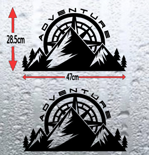 Large compass mountain - large,