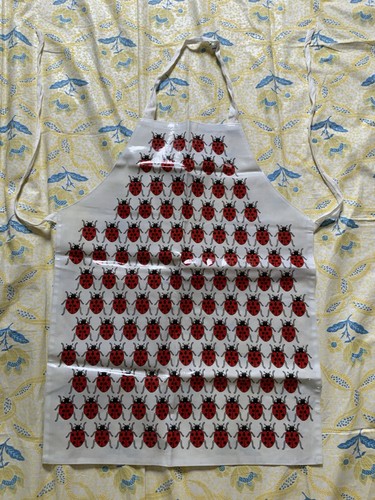 Vintage pvc ladybird - vintage, apron