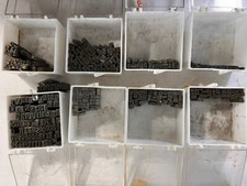 Lot  Letterpress Type Metal