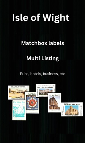 Matchbox label isle - matchbox,