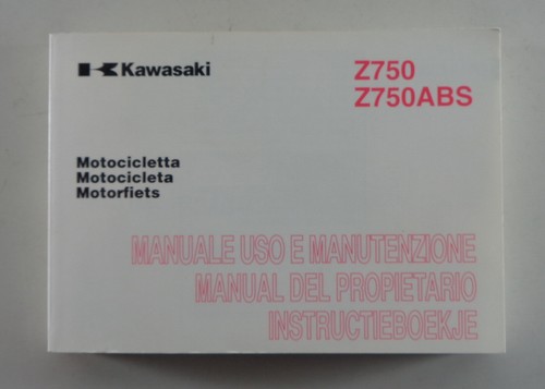 Manual kawasaki 750 z - z,