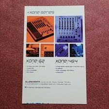 XONE DJ & Club Mixer Advertising Postcard, Unposted. 62, 464.