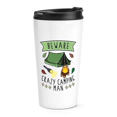 Beware crazy camping man - camping,
