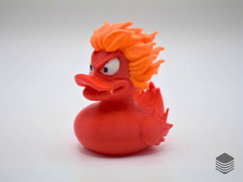 Heat miser duck - miser, printed