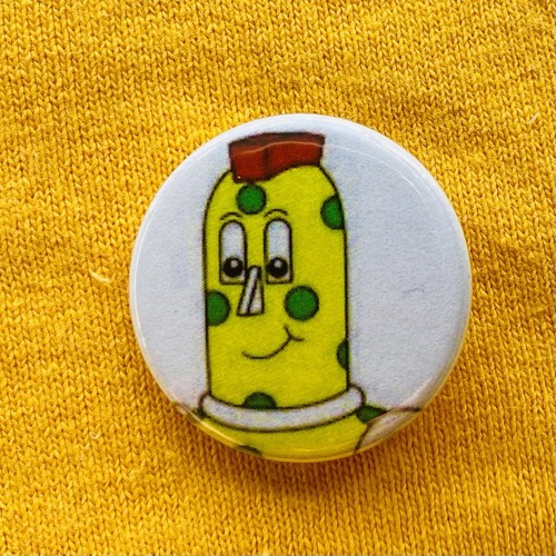 Spotty man 25mm pin badge - 25mm,