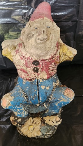 Vintage sitting garden - sitting, gnome