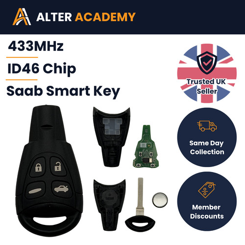 Saab 4 button - /,