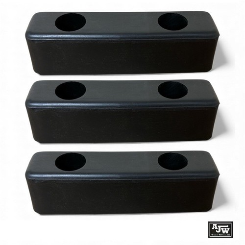 Rubber buffer 2 200mm - 8", x