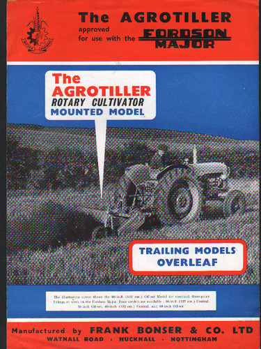 The agrotiller rotary - the,