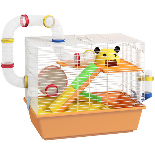 Tier hamster cage with tubes - 3,