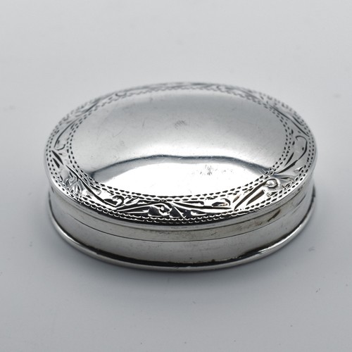 Vintage solid silver pill pot - vintage,
