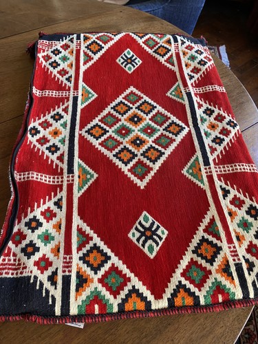 Colourful syrian cushion - colourful,