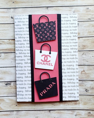 Designer birthday card pink - birthday,