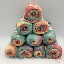 Papatya Sundae Variegated Knitting Crochet Yarn 10 X100g Balls 02