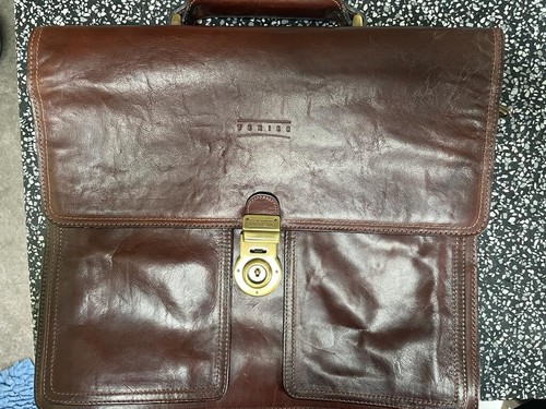 Texier leather briefcase - texier,