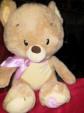 Clinton's Brown Bear With Mum On Foot