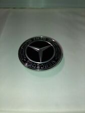 Genuine MERCEDES BENZ Badge Emblem Logo A0008178501 Front Black