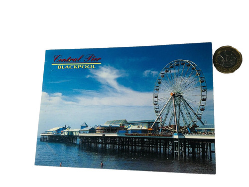 Postcard blackpool pier big - blackpool,