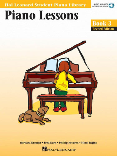 Piano lessons book 3 - -, revised