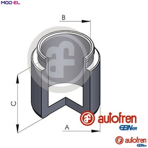 Piston brake caliper d025131 - brake,