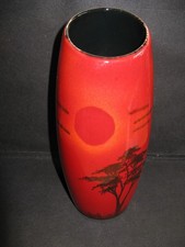 POOLE POTTERY FORM VASE -