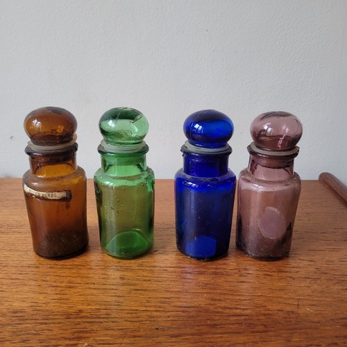 Vintage coloured apothecary - vintage,