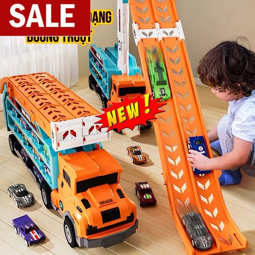 Race track transport - race, truck