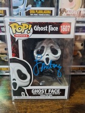 Funko Pop! Horror Movies Scream Ghost Face Signed COA Laurie Metcalf #1607