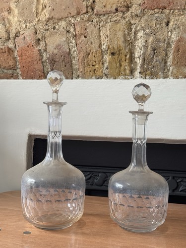 Pair french antique cut - antique,
