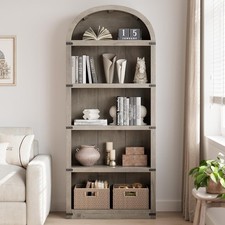 71" Tall Bookcase 5 Shelf