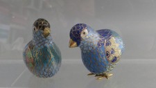 2 Vintage Chinese Cloisonne