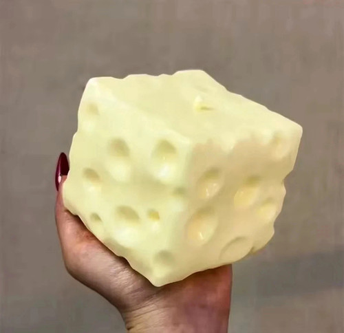Jumbo cheese squishy - jumbo, slow