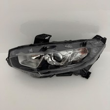 HONDA CIVIC PASSENGER SIDE LEFT LED HEADLIGHT 2018 2019 GENUINE FRONT 100-18563