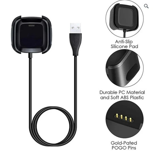 Fitbit versa charger usb - fitbit,