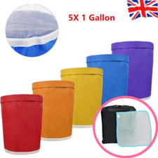 5X 1 Gal Bubble Hash Bags Filtration Ice Bubble Bags Wine Herbal Extraction Bag
