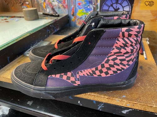 Vans sk8 reissue - warp, black