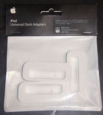 ORIGINAL APPLE DOCK ADAPTER UNIVERSAL FOR IPOD NANO 3RD GENERATION 3PACK MB126GA