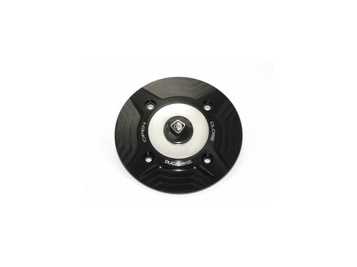Fuel tank cap black - tank, black-silver