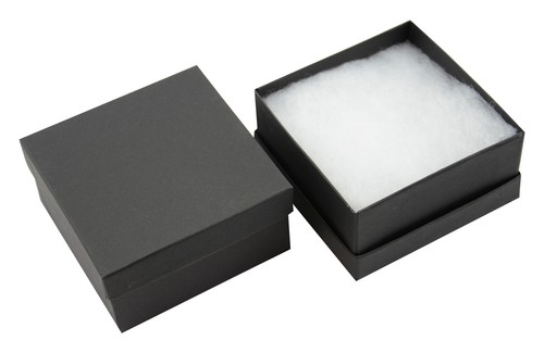 Jewellers matt black cotton - matt,