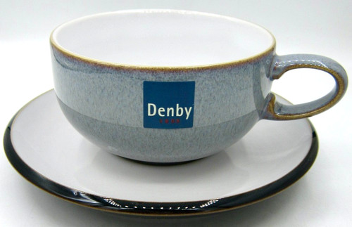 Denby jet grey gray flat - denby,