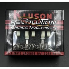 Kluson KRGL3NP Locking Machineheads, 3 a side, Nickel