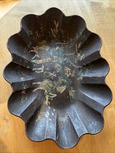 Vintage antique scalloped - vintage,
