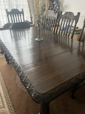 Late Victorian, early Edwardian Table, Chair set  (105 to 125 years old )